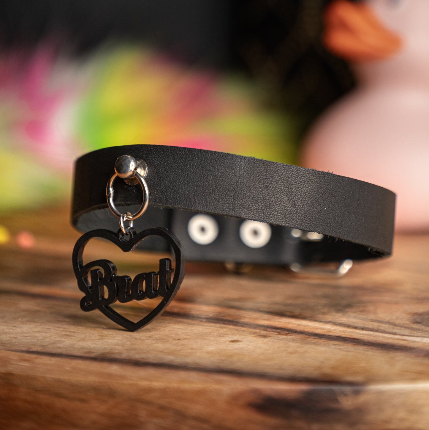 Brat Genuine Leather Choker