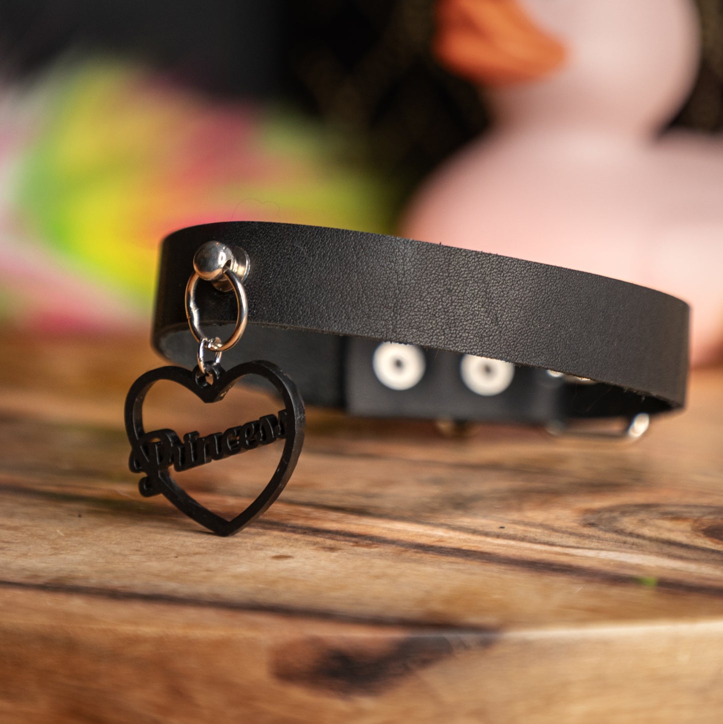 Princess Genuine Leather Choker